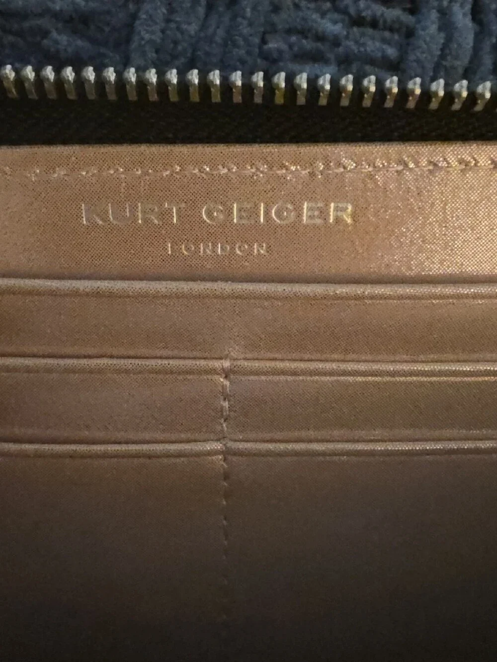 Kurt Geiger stylish metallic